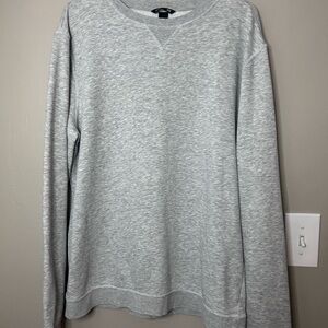 Men's Gray H&M crew neck Sweater